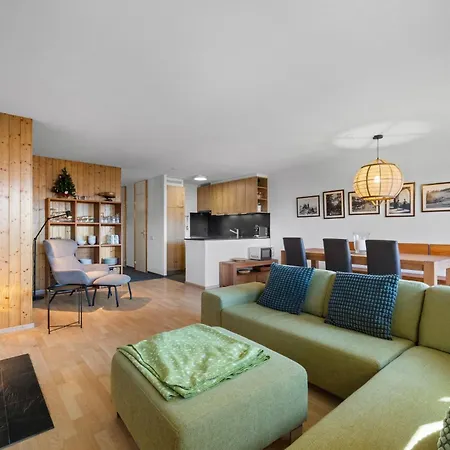 Апартаменты Lion 107 Sur La Place Du Village A Анзер