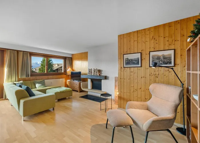 Lion 107 Sur La Place Du Village A Apartamento Anzère